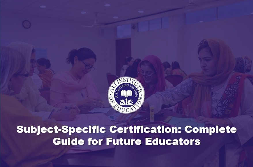 Subject-Specific Certification